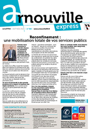 Arnouville Express - Octobre - Novembre 2020