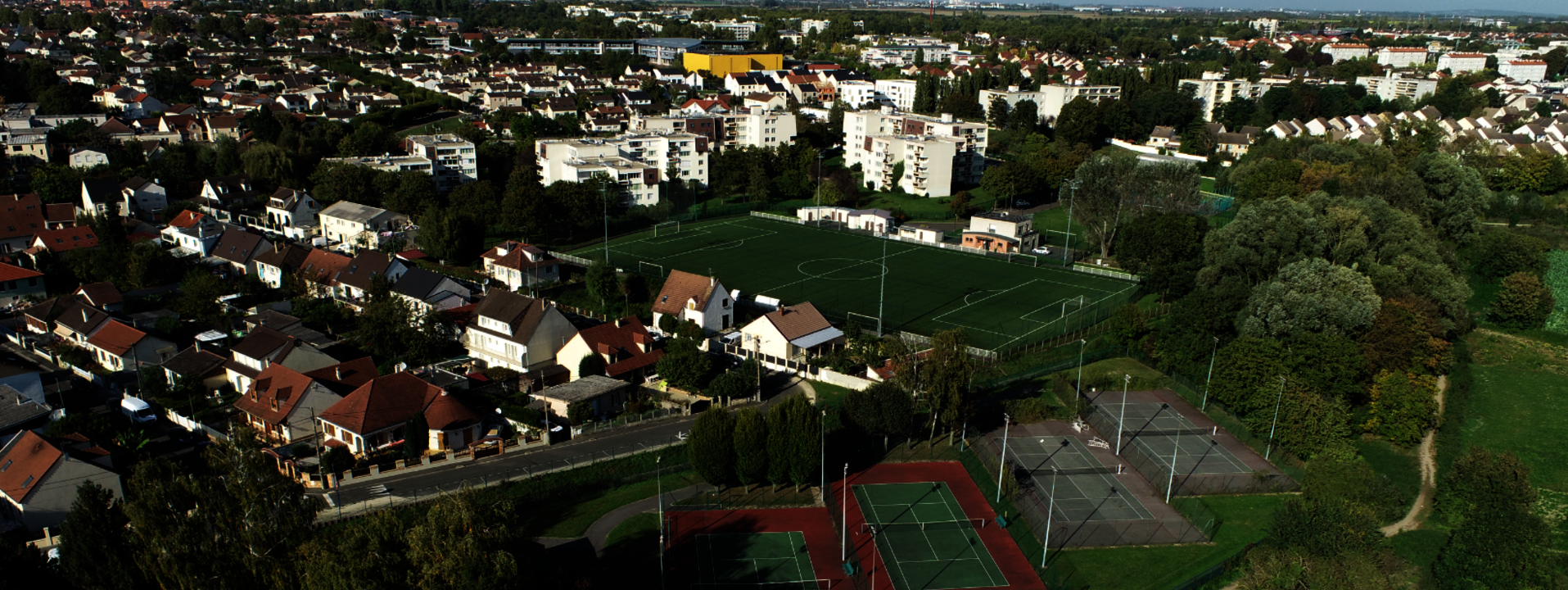 Vue aérienne